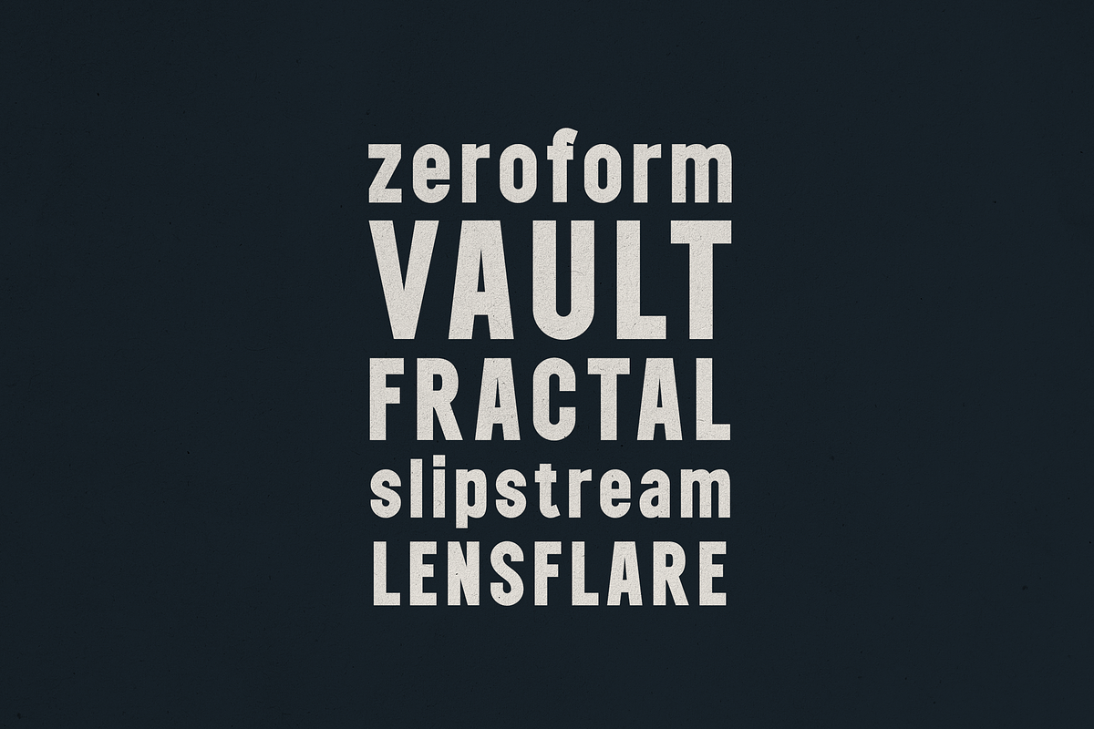 Nexline粗体无衬线英文字体OTF/TTF 现代几何复古品牌标志海报编辑包装产品设计字体 Bold Sans Serif Font