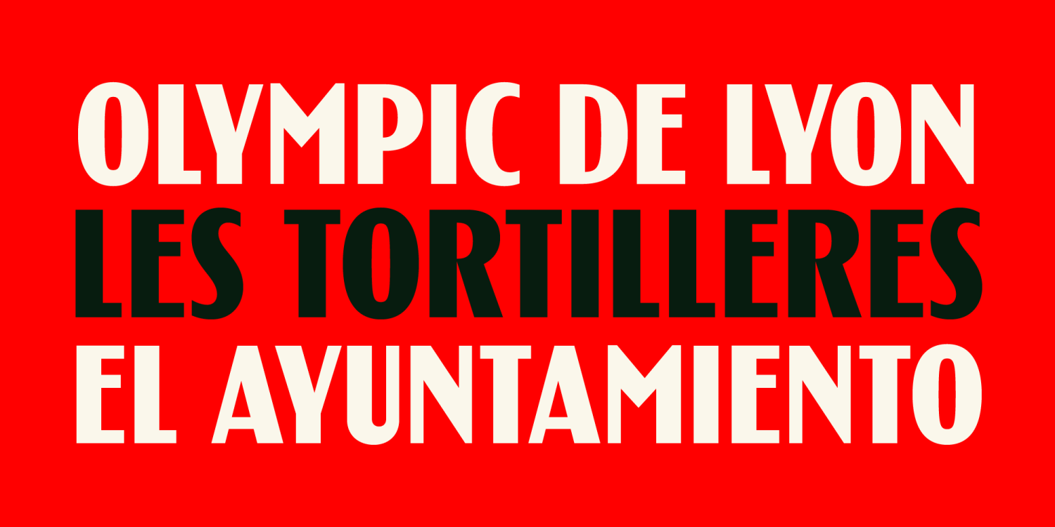 Tortillez 无衬线字体家族 10个OTF文件 坚实干净人文细节标题海报标识设计英文字体