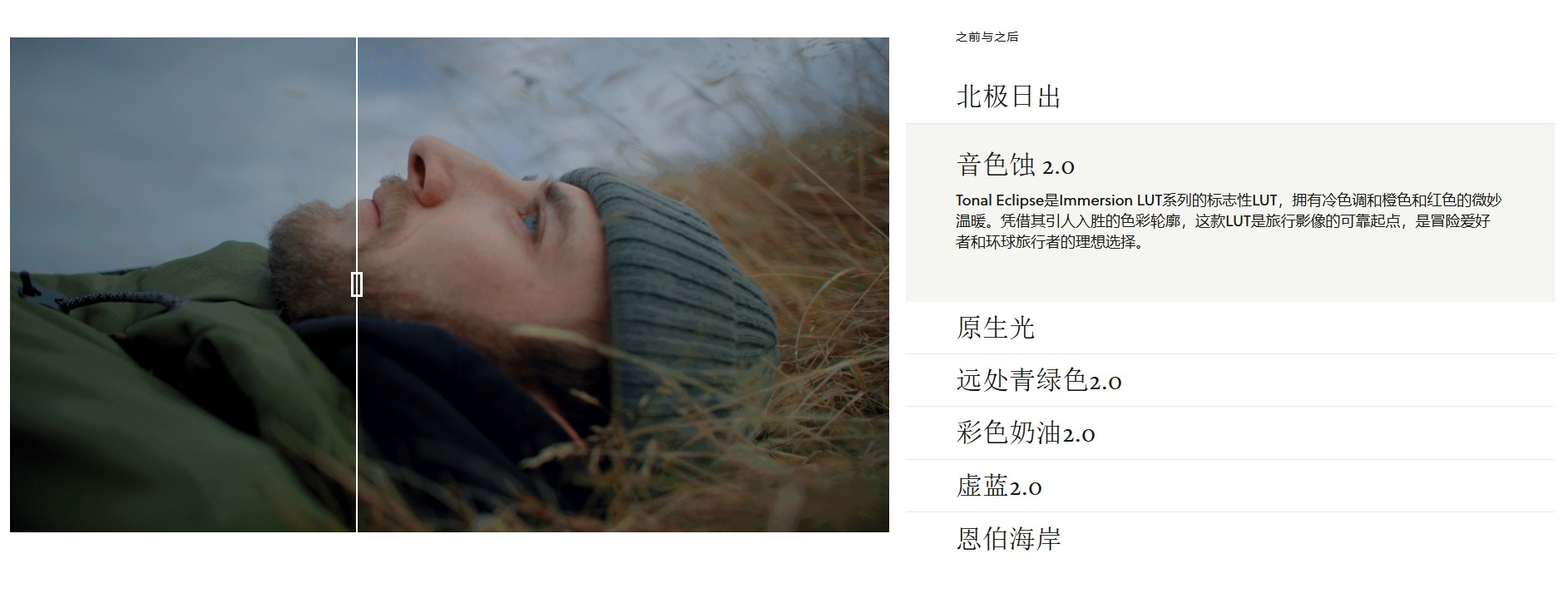 Gamut Immersion 2.0旅行电影LUT调色盘 14款导演Sam Newton合作预设 大胆鲜艳保自然肤色