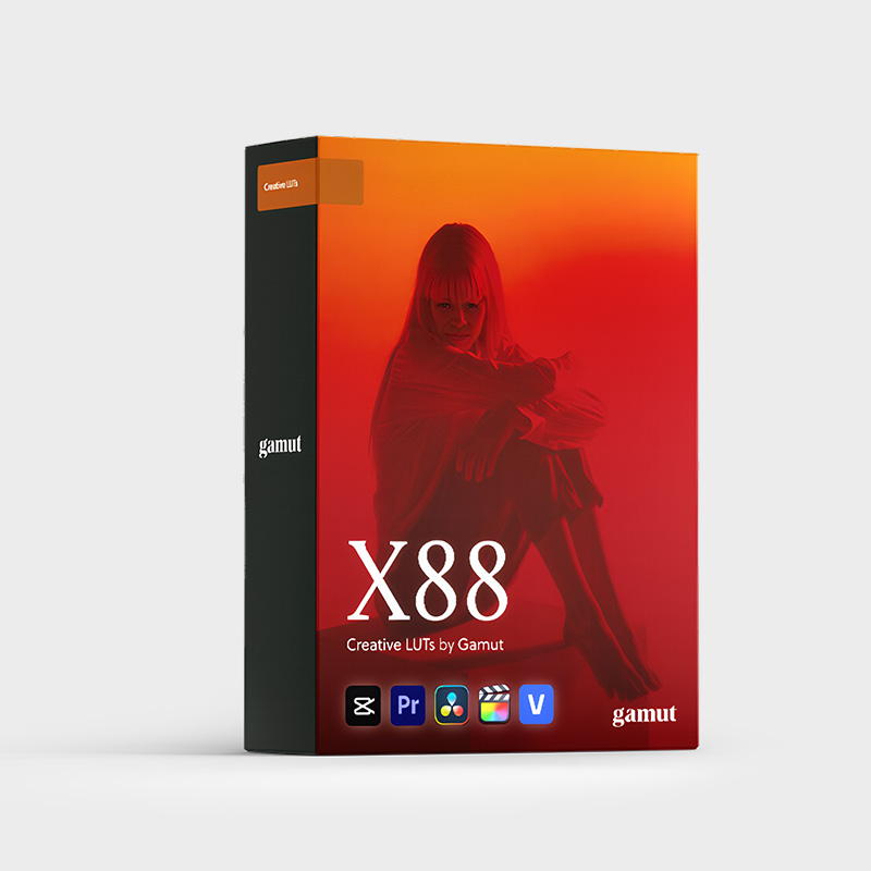 GAMUT X88电影感LUT调色合集 6款专业胶片模拟预设 丰富绿色与精准肤色 LUT Collection