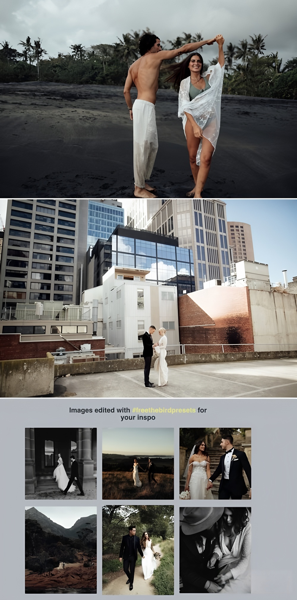 Jai Long Free The Bird 自由之鸟Lightroom预设 自然通透感旅拍风光调色滤镜 清新明亮风格