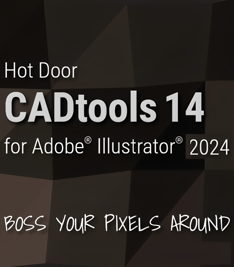 Illustrator CAD绘图工具 CADtools 14.4.2 精准尺寸标注 实时测量比例尺 AI2024