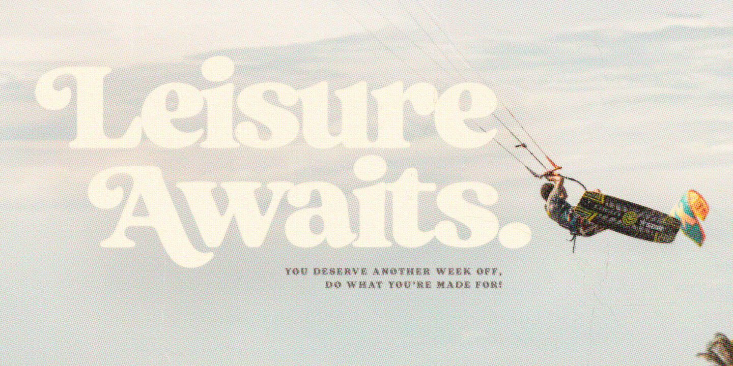 Sunday Club复古怀旧英文字体 110+替代字符含多种连字 品牌餐饮菜单咖啡馆标题设计 MyFonts - Sunday Club Font