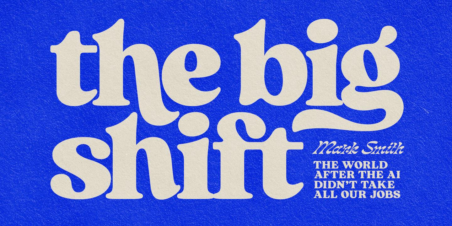 Sunday Club复古怀旧英文字体 110+替代字符含多种连字 品牌餐饮菜单咖啡馆标题设计 MyFonts - Sunday Club Font