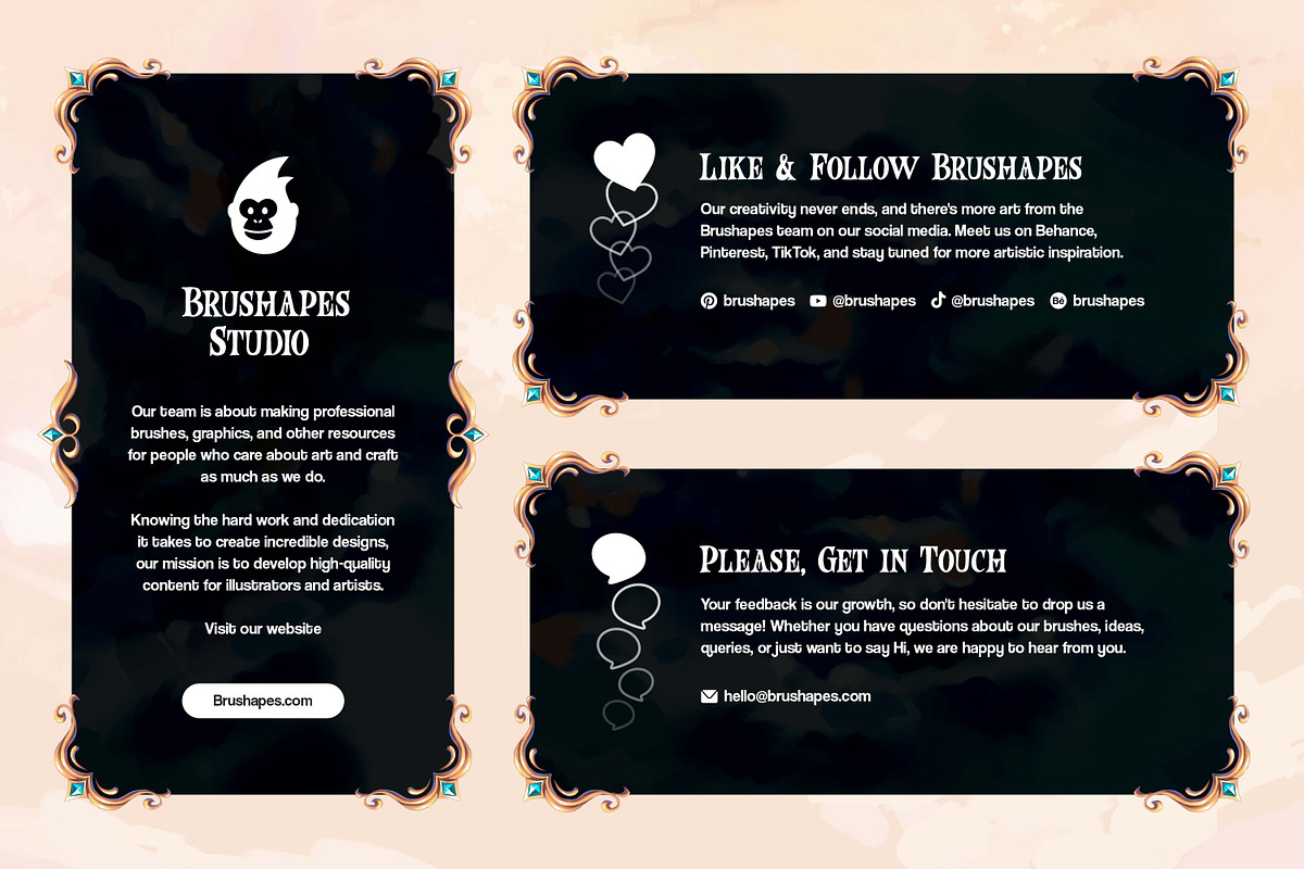 蜡笔风格笔刷 圆珠笔质感RPG视觉概念艺术画笔 10支+2纸张纹理 多软件矢量笔刷包