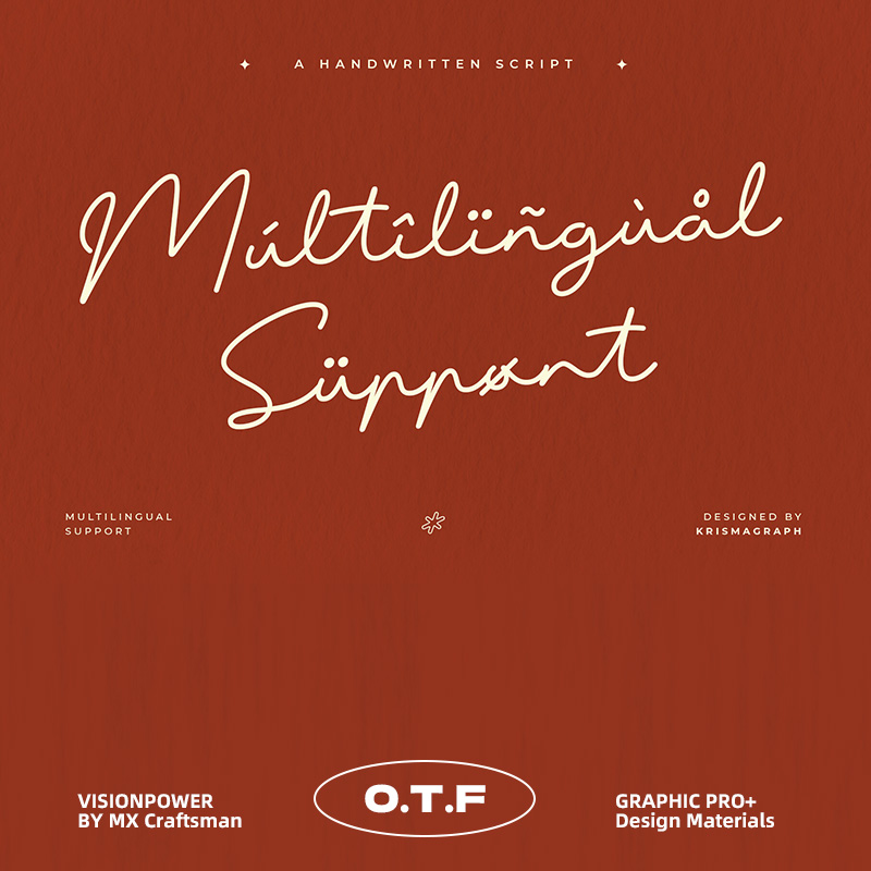 Vista Chopers 手写字体 - 优雅英文手写体下载 适用于品牌设计与婚礼请柬制作