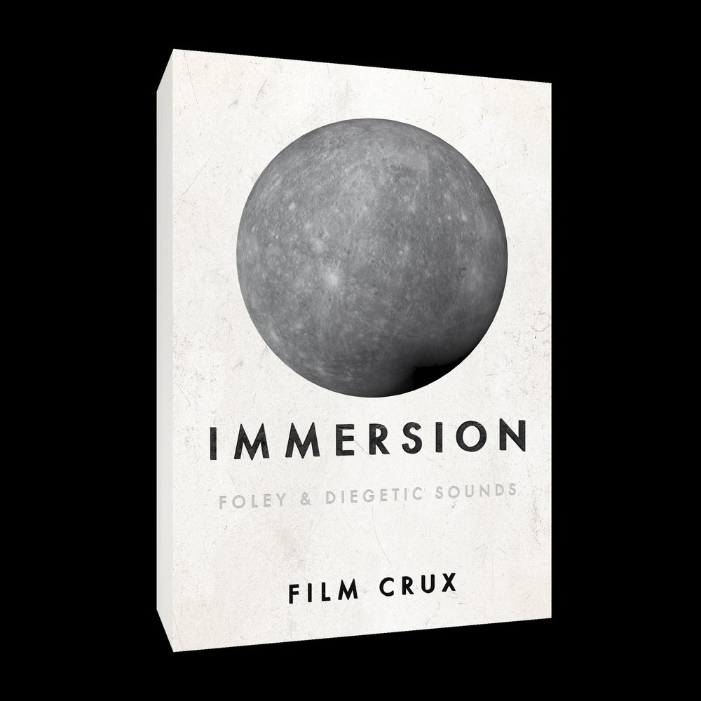 Film Crux IMMERSION拟音音效库 400个高分辨率环境/脚步声效 96kHz/24位 WAV免版税Foley and Diegetic Sounds for Filmmakers