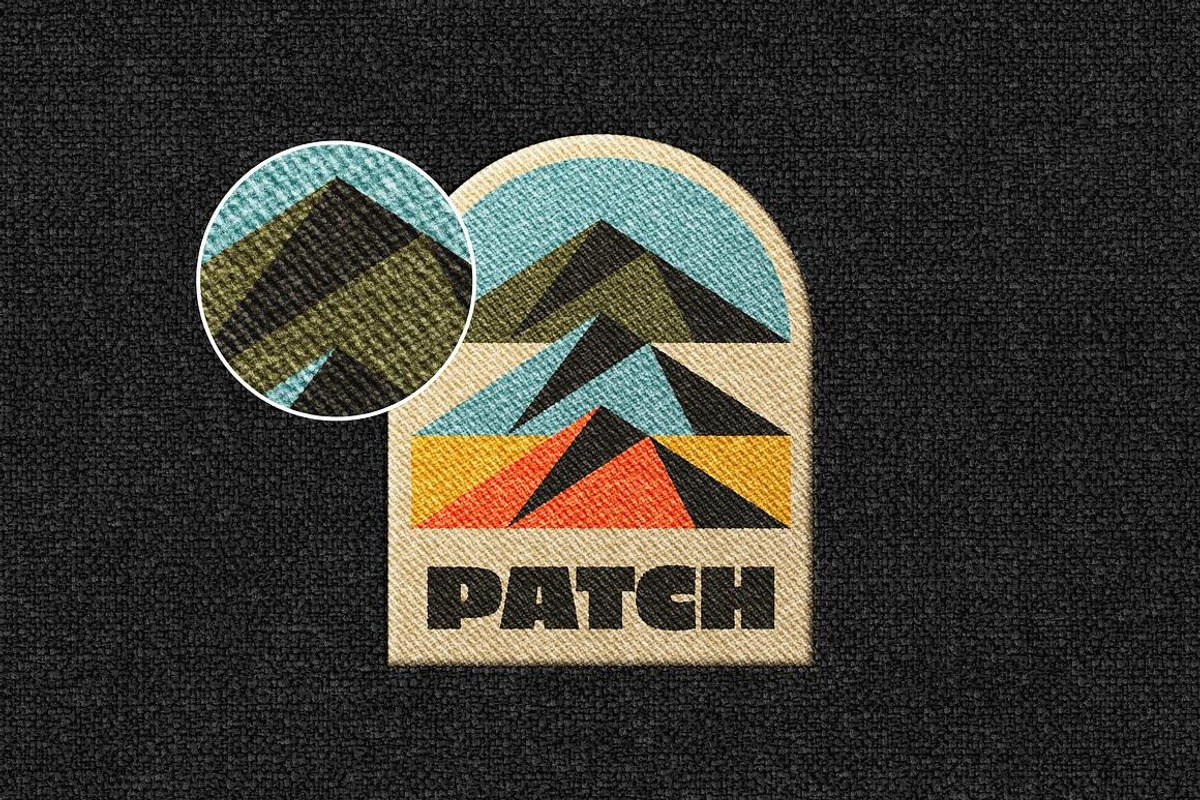 刺绣模型PSD样机12合1套装服装徽章补丁标志品牌展示设计分层可编辑PSD素材 Embroidery Mockups: 12-in-1 Bundle