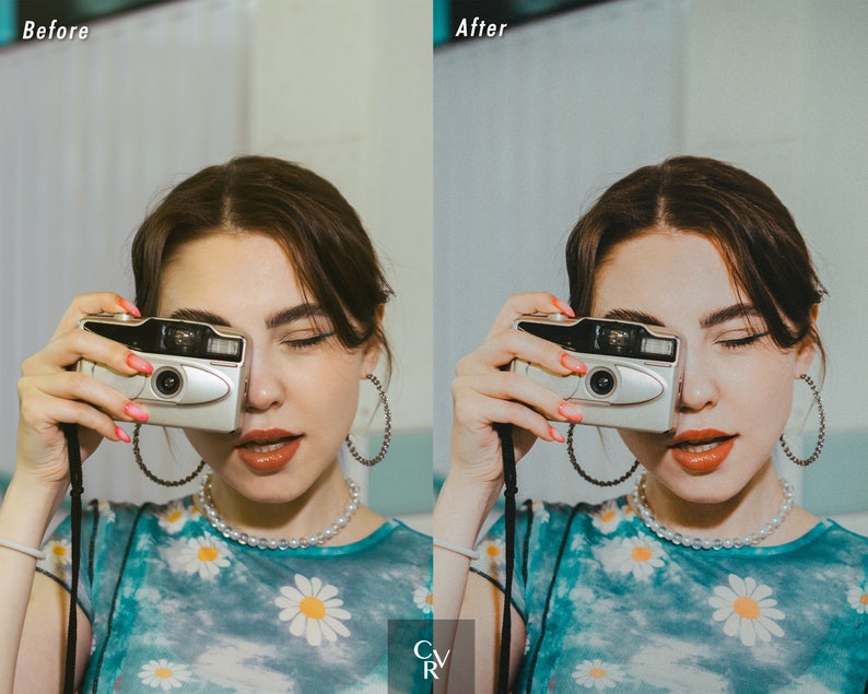 闪光胶片效果Lightroom预设 30个复古风格DNG XMP文件 电脑手机端LR调色滤镜