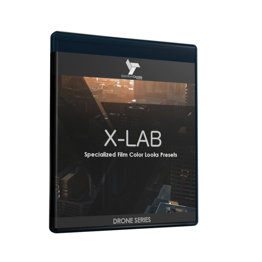 SpectrumGrades X-LAB Mavic专用胶片调色预设 5款精选电影感色彩 专为D-Cinelike优化 Specialized Film Color Looks