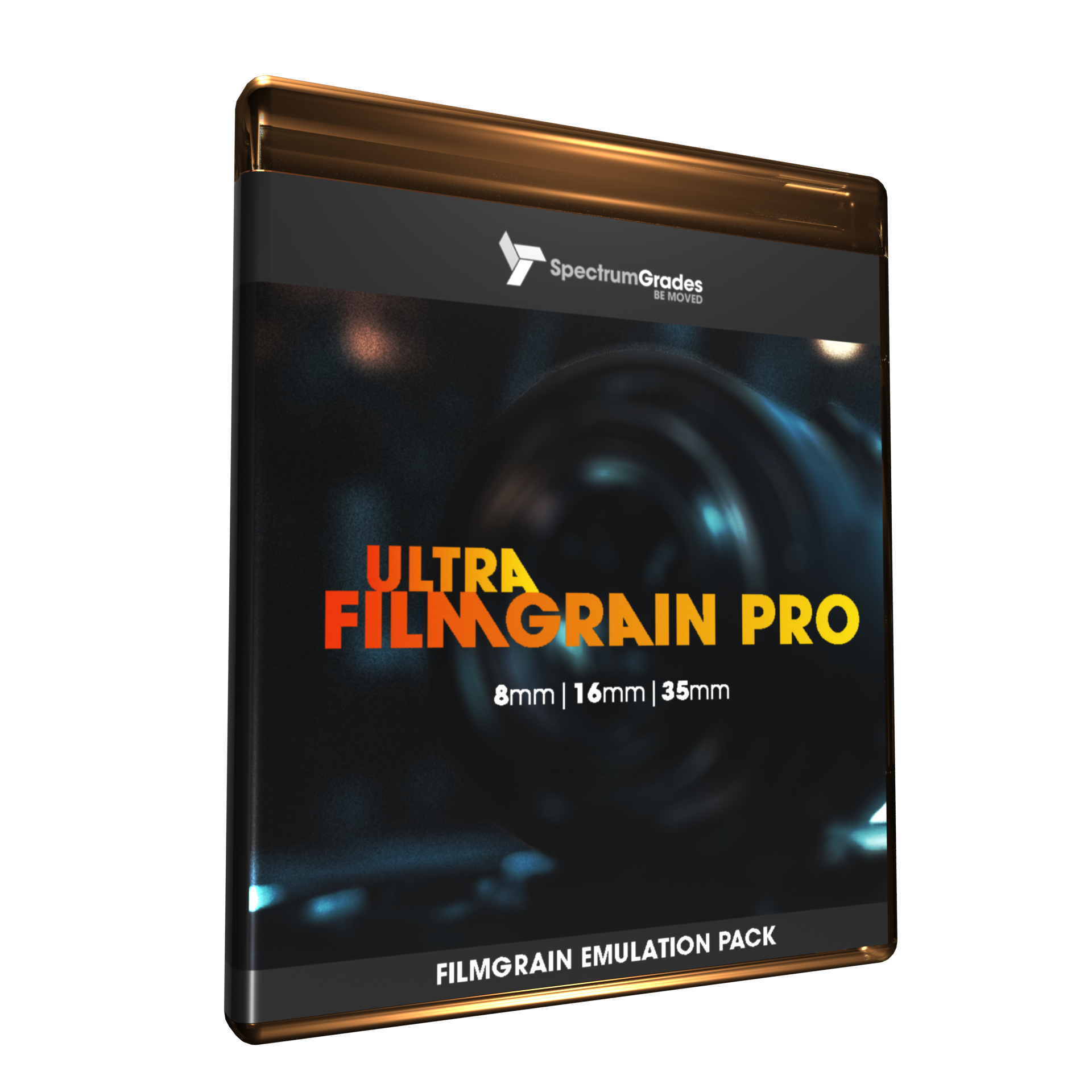 SpectrumGrades超胶片颗粒叠加素材 模拟8mm/16mm/35mm真实有机胶片质感 4K专业视频