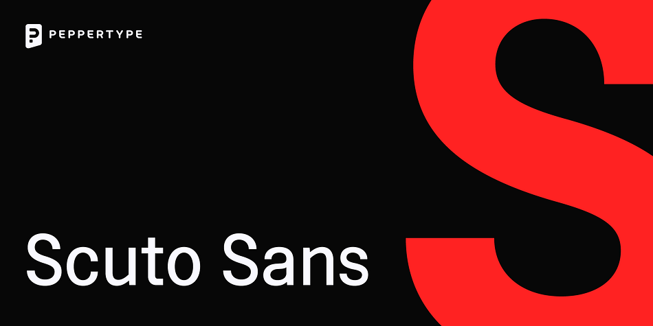 Scuto Sans 现代无衬线英文字体 品牌广告UI设计企业宣传编辑排版印刷媒体OTF/TTF Scuto Sans Font Family 16xOTF