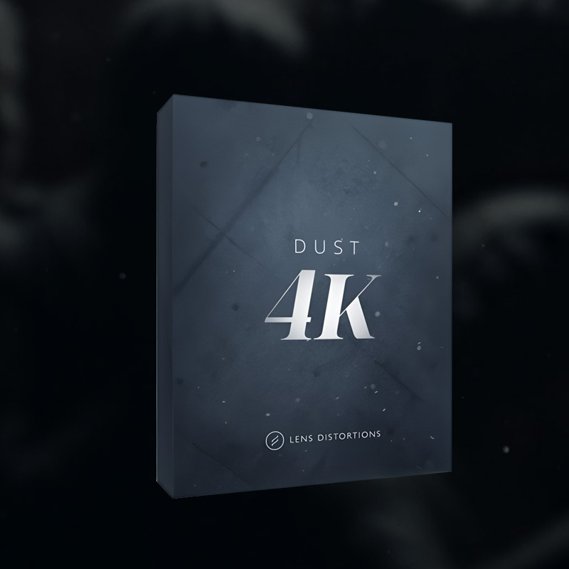 4K尘埃粒子视频素材 电影感氛围特效背景叠加 PR/AE/达芬奇影视后期素材Lens Distortions Dust 4K