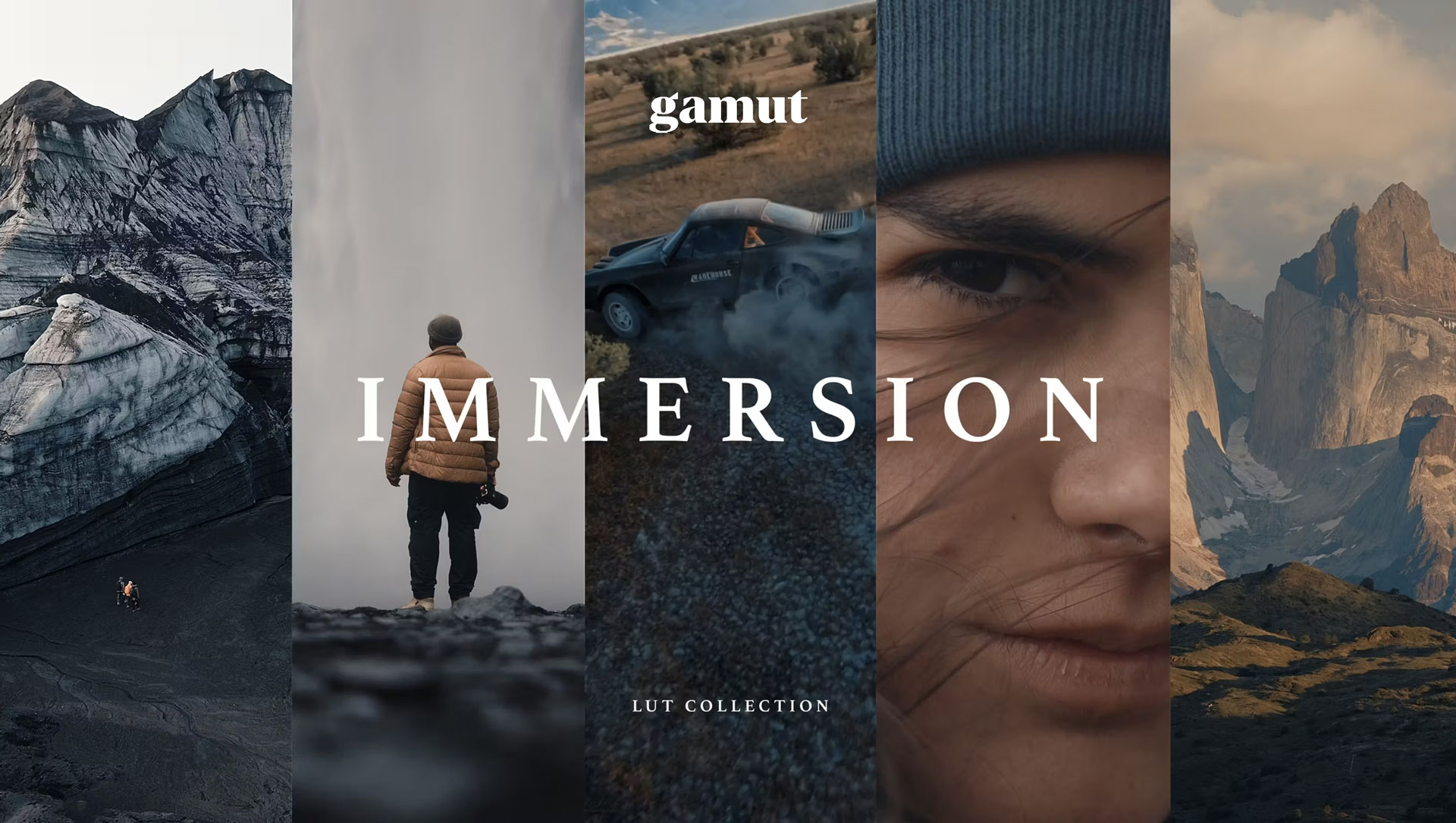 Gamut Immersion 2.0旅行电影LUT调色盘 14款导演Sam Newton合作预设 大胆鲜艳保自然肤色