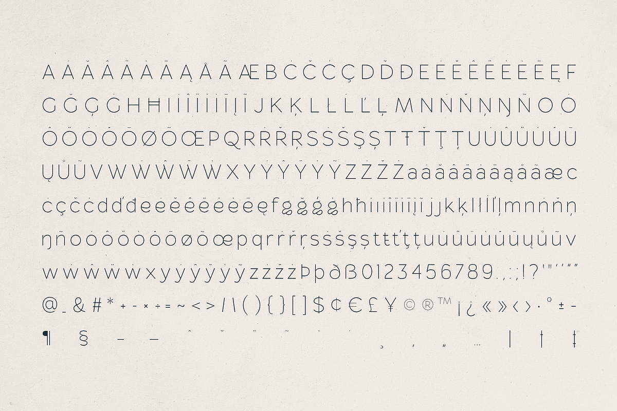 Driftune 精致无衬线英文字体 极简优雅现代品牌奢侈编辑版面高端包装设计OTF/TTF Driftune Sans Serif Typeface