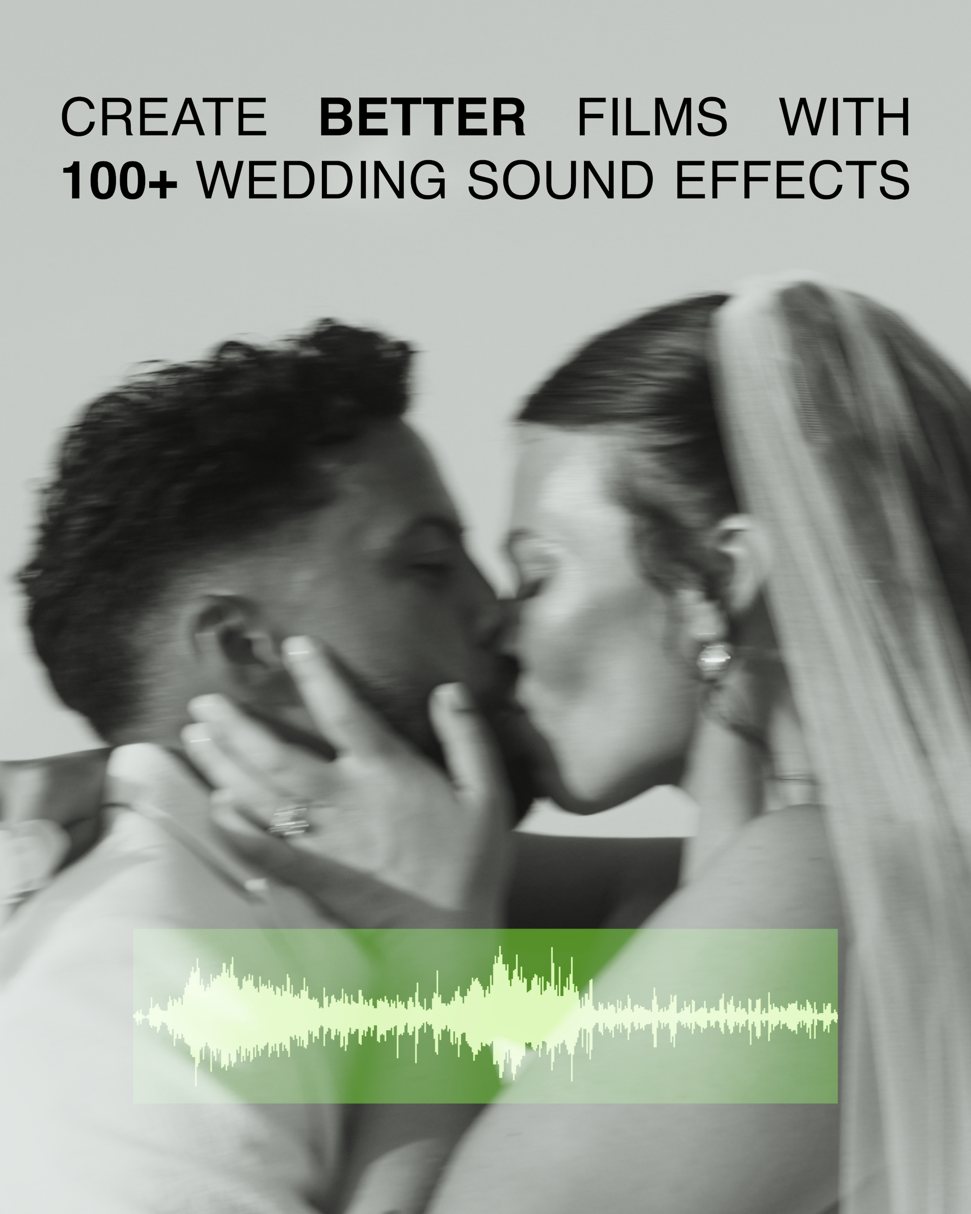 婚礼音效包120个真实现场录制WAV与MP3格式 欢呼掌声氛围烟花 PR/AE/FCPX音效素材 Plus Two - Wedding SFX