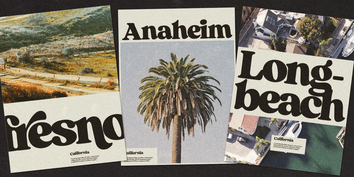 Sunday Club复古怀旧英文字体 110+替代字符含多种连字 品牌餐饮菜单咖啡馆标题设计 MyFonts - Sunday Club Font