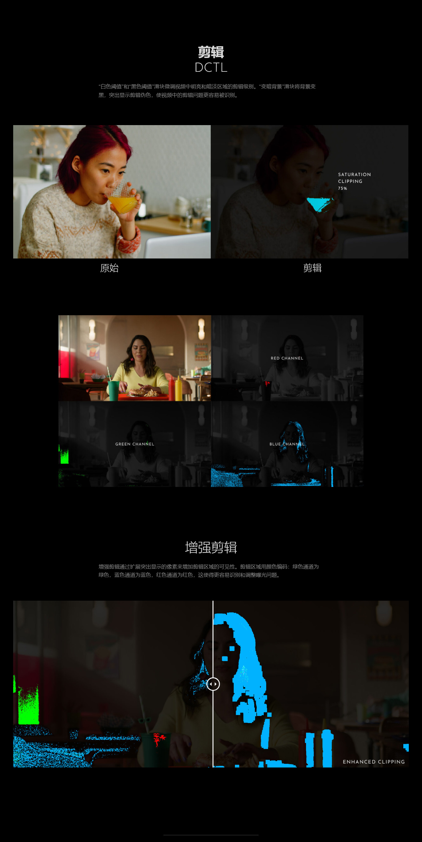 单节点DCTL工具包v2.1达芬奇Resolve调色插件色彩平衡明暗裁剪 Mononodes - Utility DCTLS v2.1 - DCTLEs for DaVinci Resolve Studio