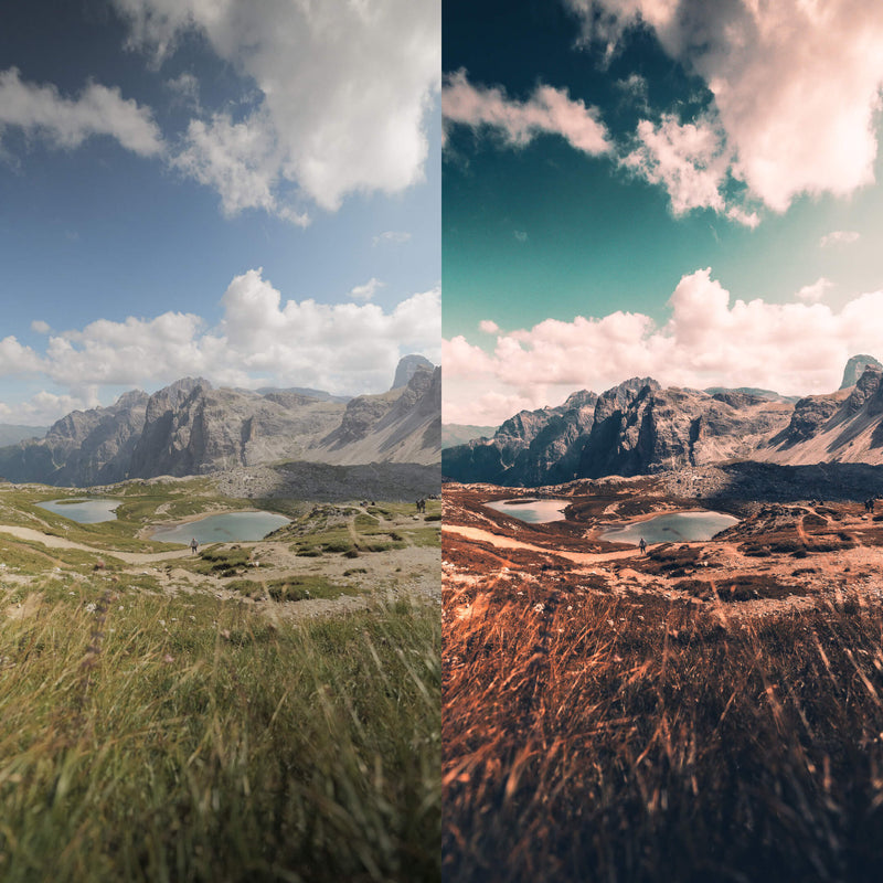 电影感签名调色合集9个LUT预设 含3小时达芬奇Premiere课程 支持索尼佳能富士手机 Signature LUT Collection — With free 3-hour color correction course