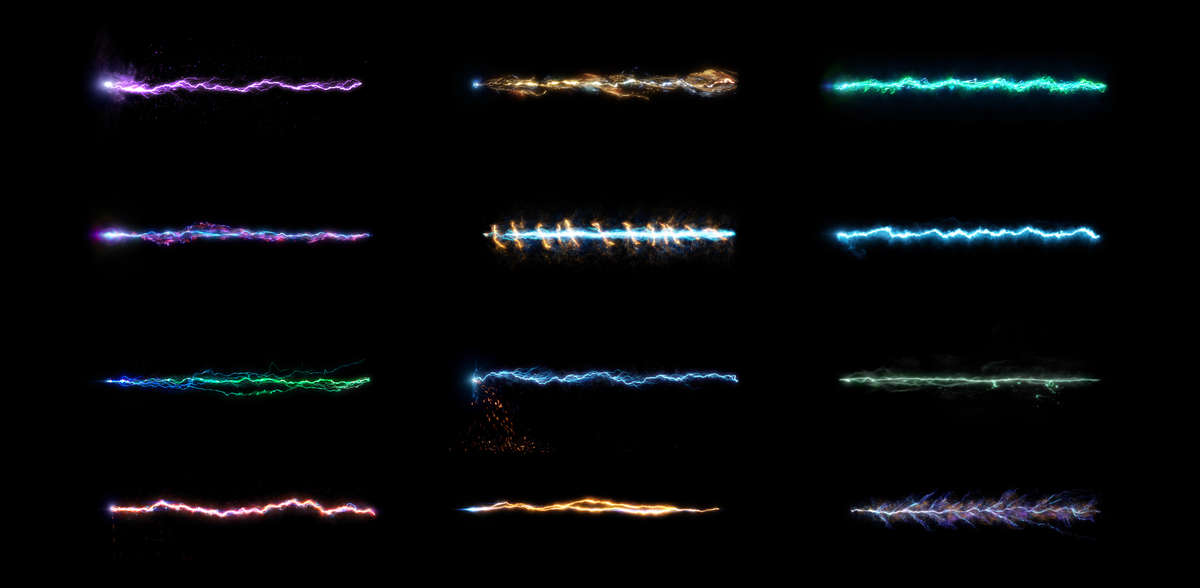 Extinction科幻武器视觉特效资产包 100+款4K/1080p能量电击枪火VFX素材 PR/AE通用 Triune Digital - Extinction: Sci-Fi Weapons VFX Assets
