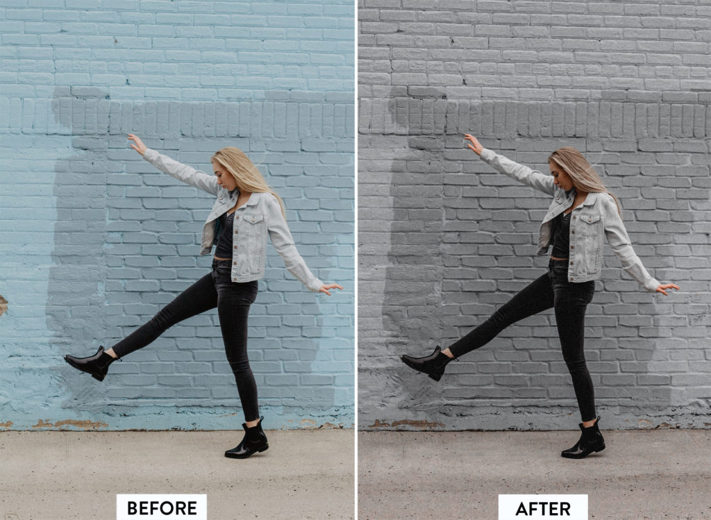 10款豪华黑色系Lightroom预设 手机与电脑LR/ACR通用 暗调高级质感人像旅行博主滤镜