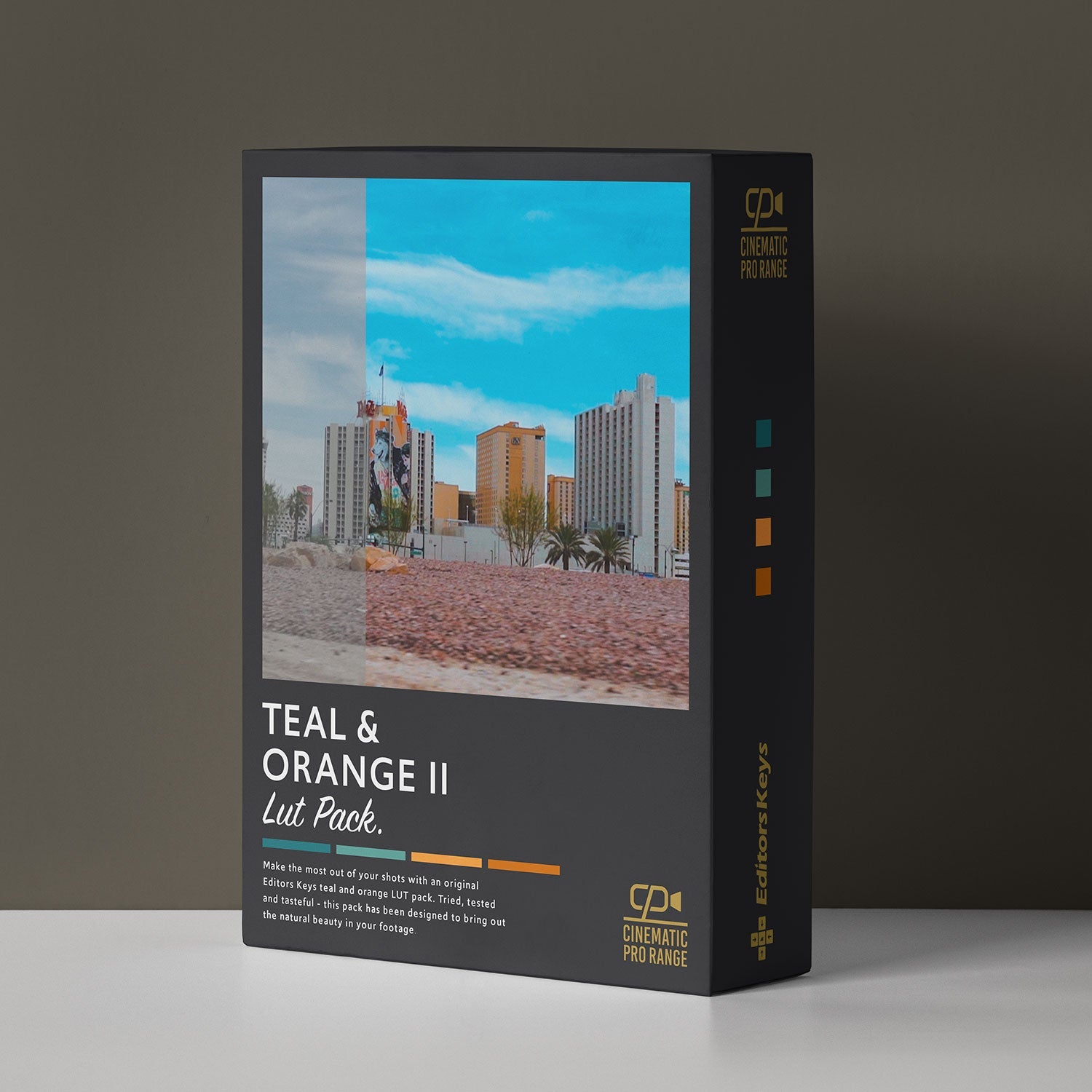 橙青色调北极光专业电影LUT预设包 5种风格含4K颗粒效果适配PR达芬奇FCPX剪辑Cinematic PRO Lut Pack - 5 Pack