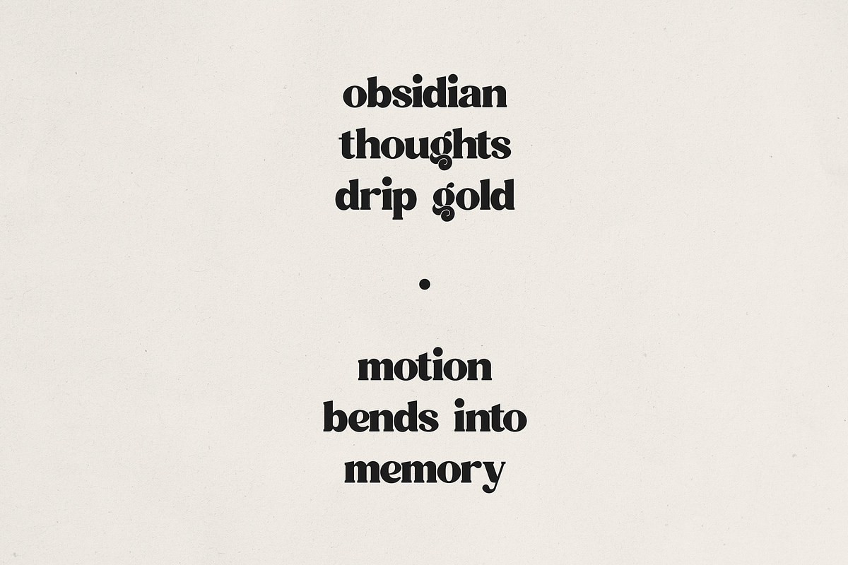 Quindle复古衬线展示字体 大胆艺术感品牌包装标题设计 含连字多语言OTF/TTF字体文件 Quindle – Retro Serif Display Font