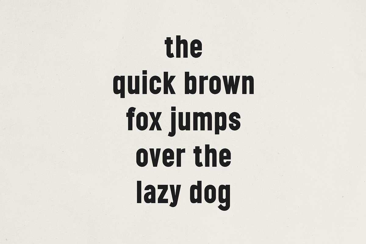 Nexline粗体无衬线英文字体OTF/TTF 现代几何复古品牌标志海报编辑包装产品设计字体 Bold Sans Serif Font