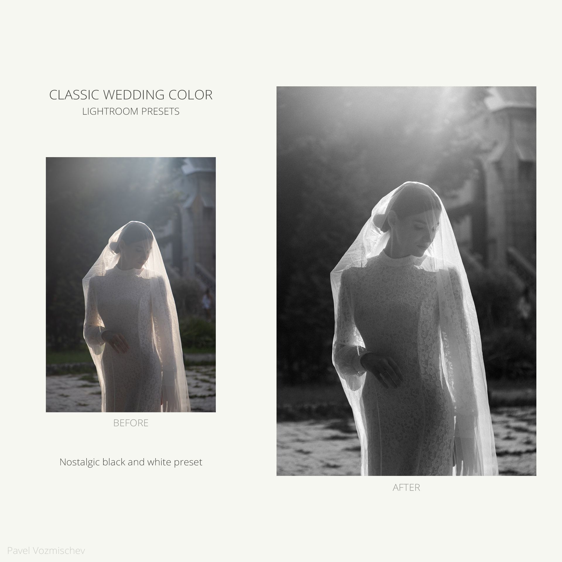 老钱风Lightroom预设10个自然极简调色滤镜 XMP/DNG格式手机电脑通用摄影后期ACR Pavel Vozmishchev - OLD MONEY Presets