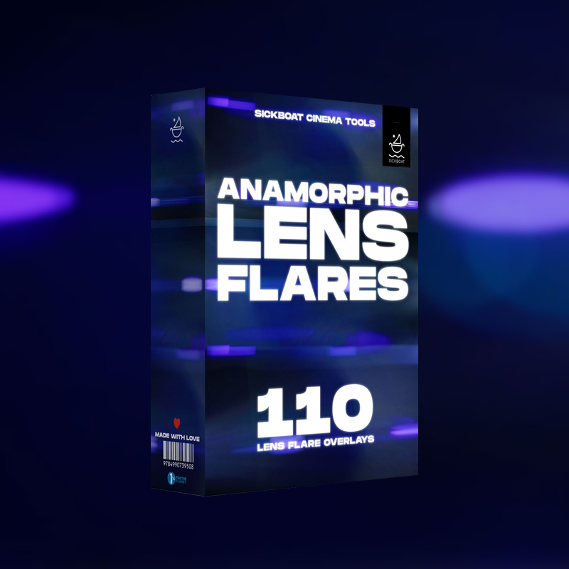 镜头光晕素材 6K变形宽银幕电影感光效叠加 35+款光学捕捉 PR/AE/达芬奇/PS通用包 Anamorphic Lens Flares | Anamorphic Light Leaks (6K)