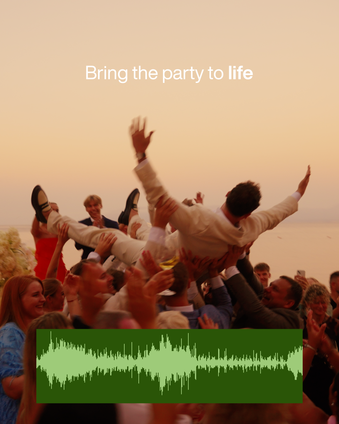 婚礼音效包120个真实现场录制WAV与MP3格式 欢呼掌声氛围烟花 PR/AE/FCPX音效素材 Plus Two - Wedding SFX