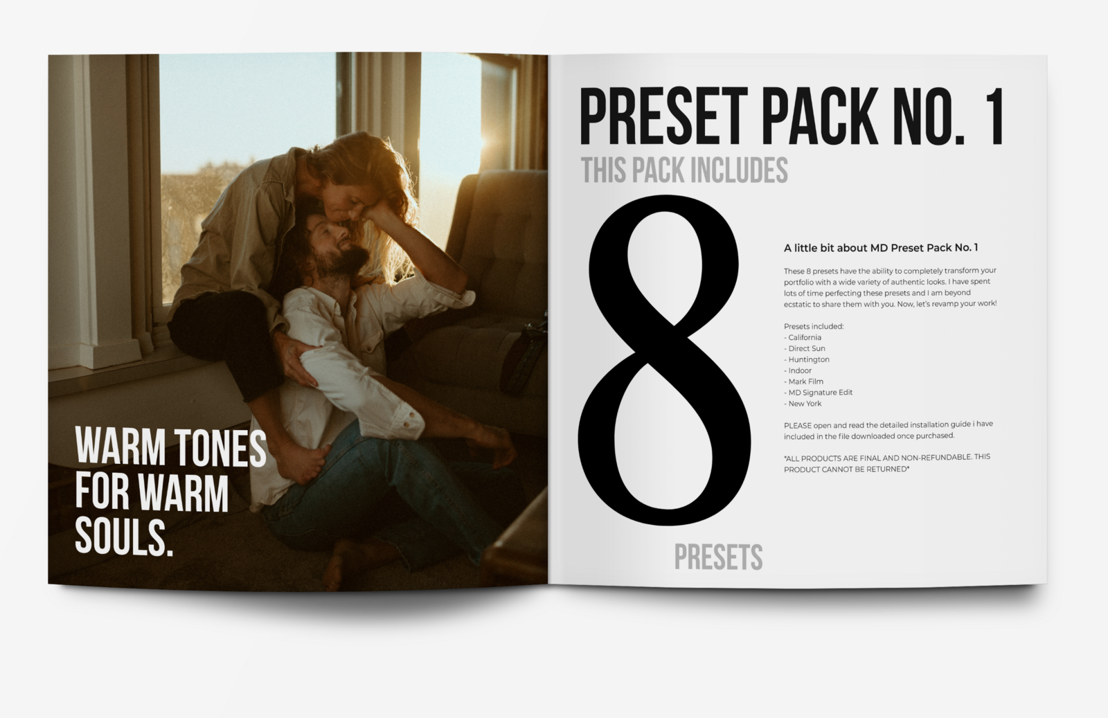 复古怀旧电影风人像调色预设 电影感人像LR调色预设素材 Mark Deleon Euphoria Presets