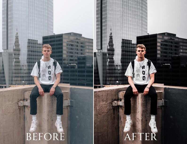 暗影院风格Lightroom预设 20款情绪电影感滤镜 含手机DNG与电脑PS ACR XMP文件