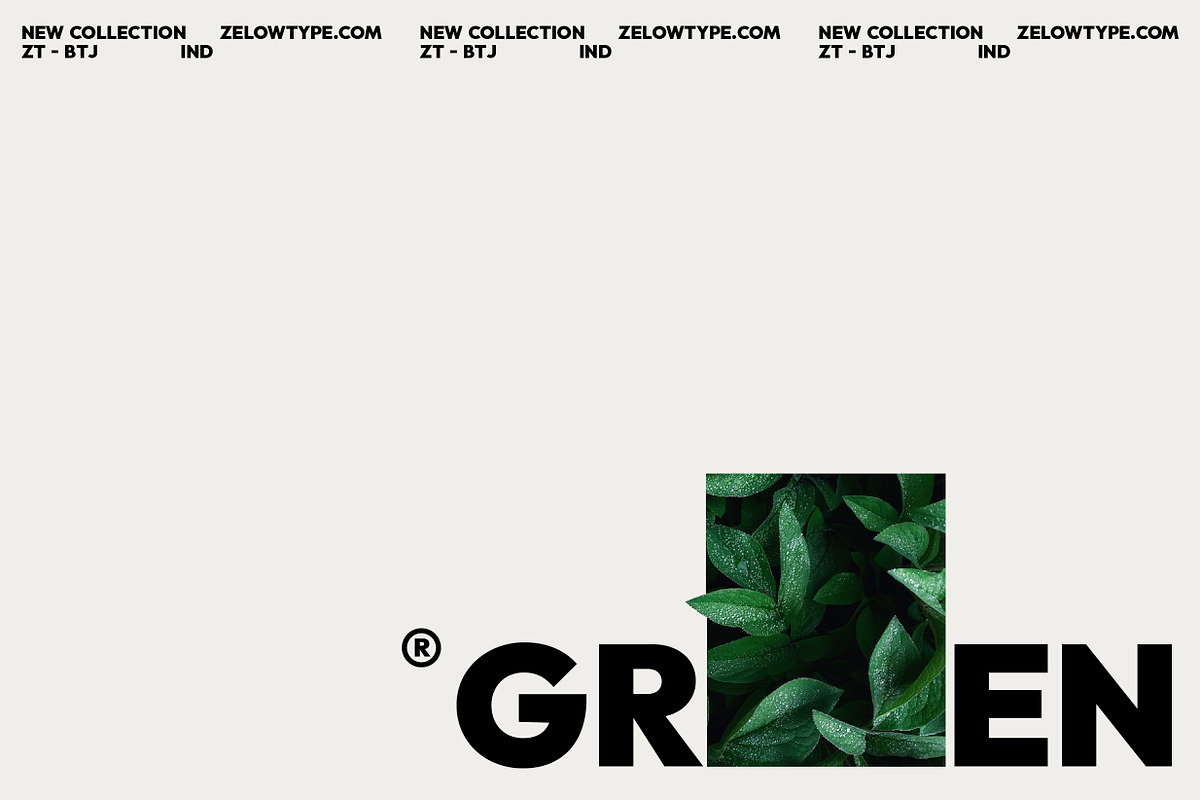 ZT Mostion 字体 无衬线英文字体 现代简约几何风格设计 可商用字体包OTF/TTF格式