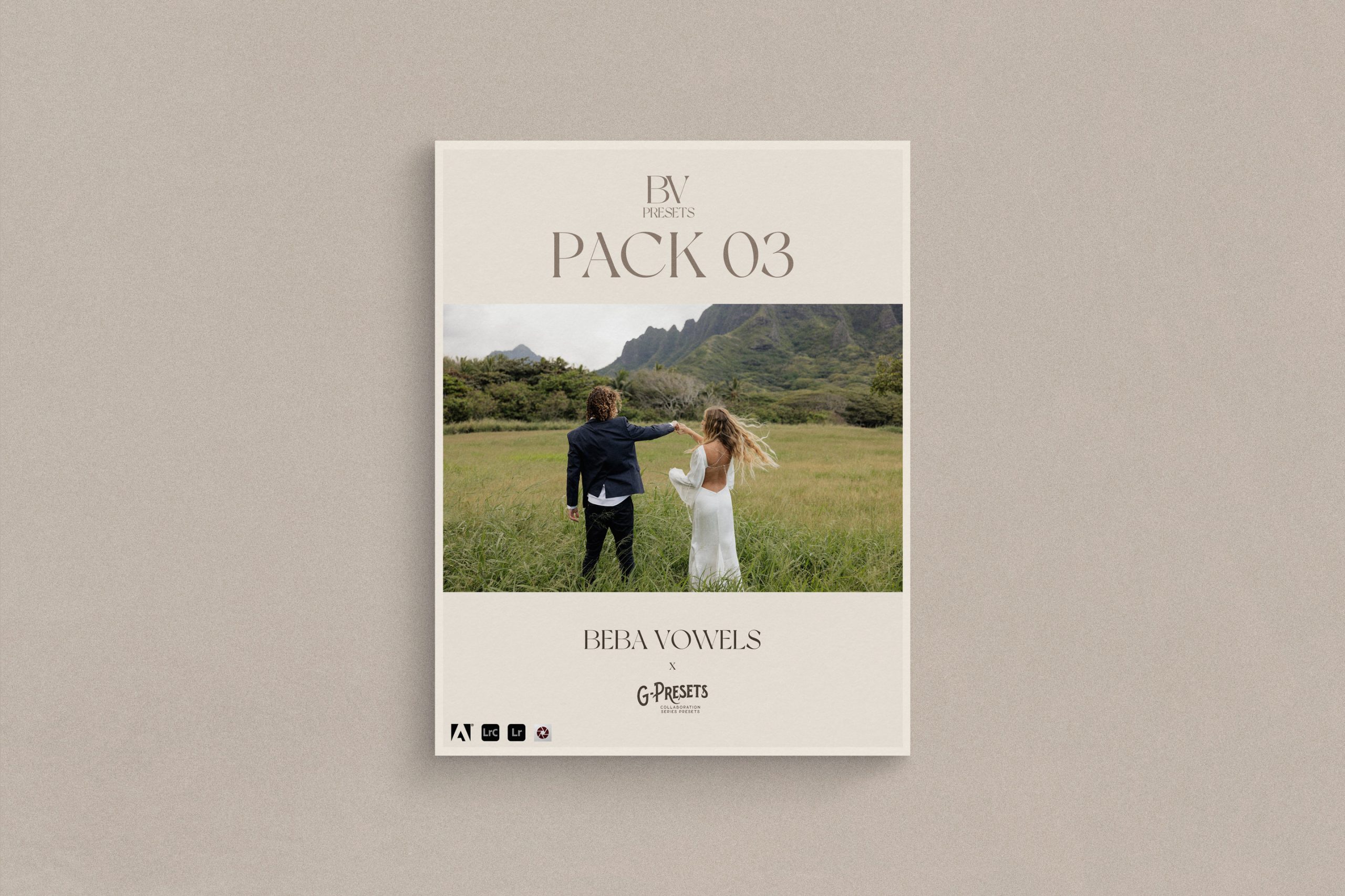 Beba Vowels Pack 03纯净高级Lightroom预设 永恒真实色彩 专为人像商业摄影打造