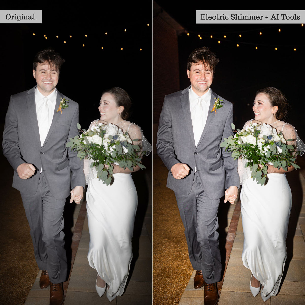 Luxe Direct Flash婚礼摄影Lightroom预设 30款直闪风格与AI工具 打造杂志感动态瞬间