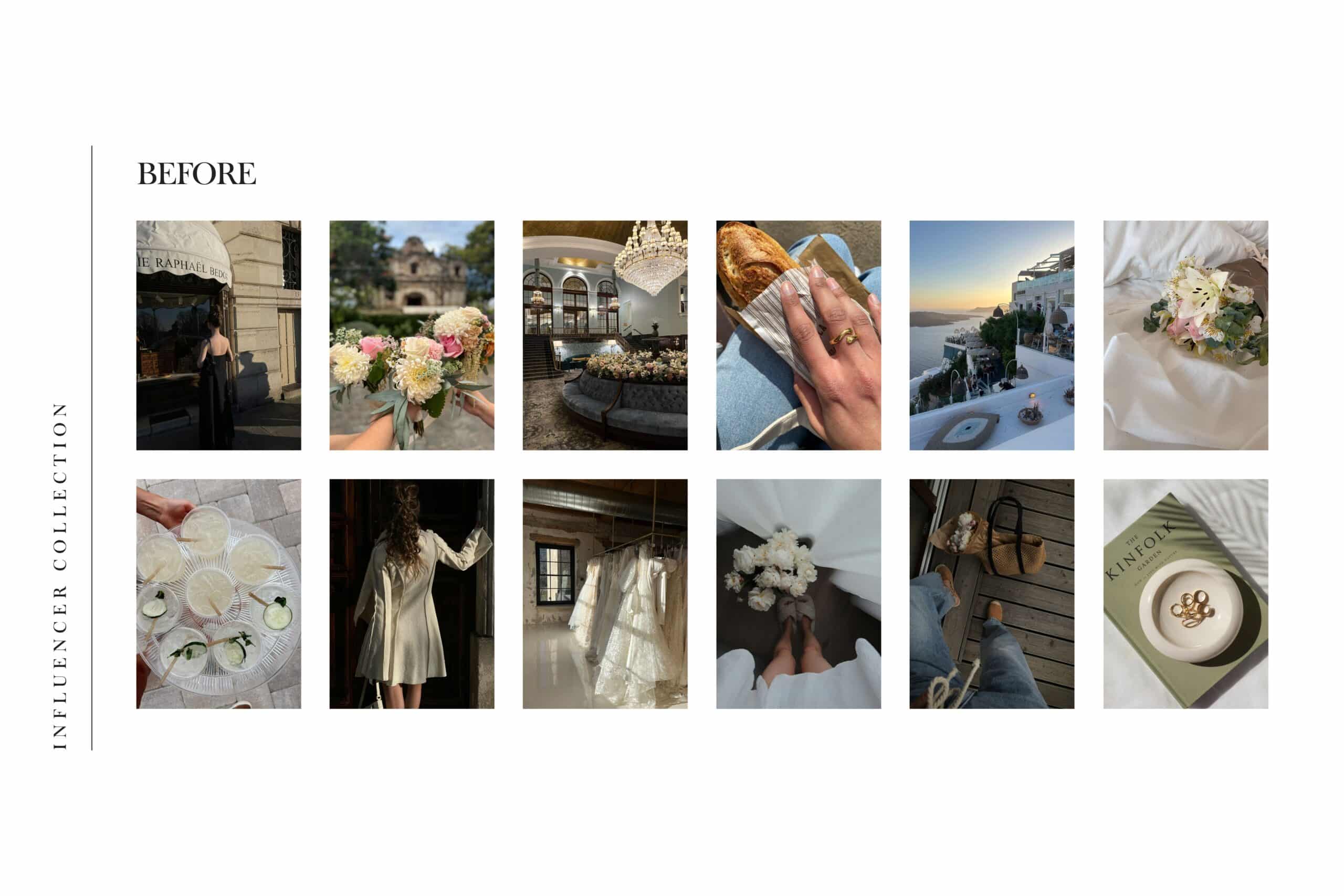 网红博主Lightroom预设 5款奢华情绪滤镜 支持手机与电脑LR 时尚旅行生活方式摄影