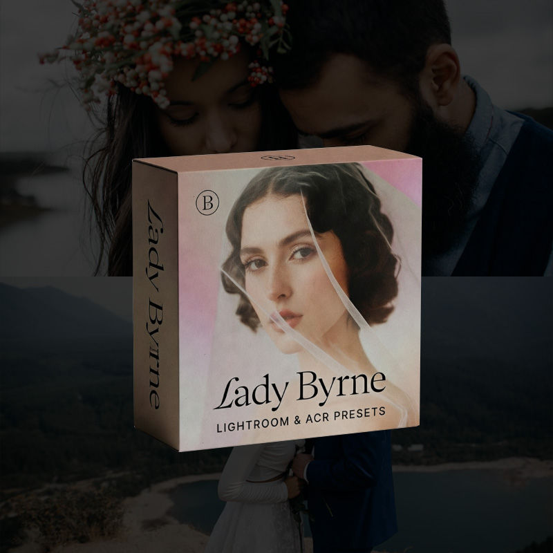 Lady Byrne梦幻感Lightroom & ACR预设包 14款高端调色预设 婚礼人像风景专业调色滤镜