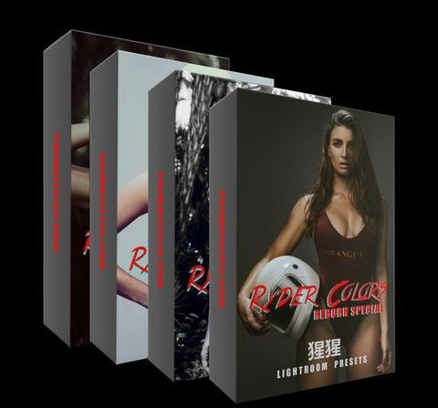 RYDER COLORS电影感Lightroom预设 LRTemplate专业滤镜 支持Win/Mac 人像旅行摄影后期
