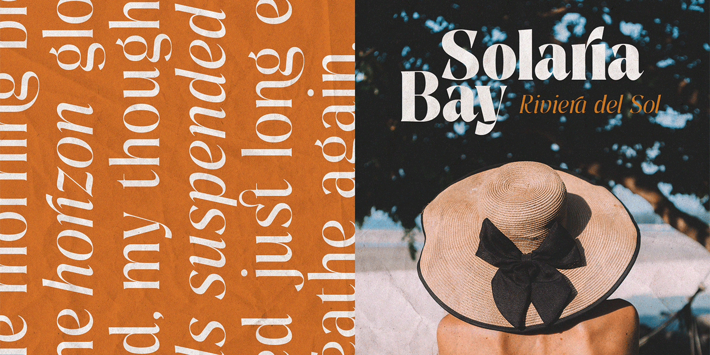 Pure Motif精致衬线字体家族18款字重 高对比优雅适合高端品牌包装编辑设计OTF/TTF MyFonts - Pure Motif Font Family - 18 Fonts