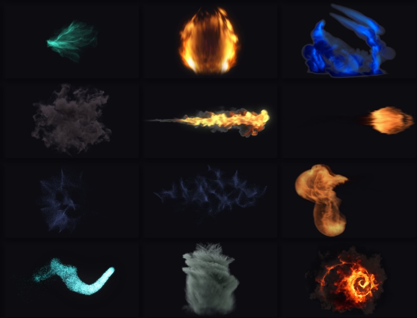 魔法烟火 137个4K视觉特效视频素材包 影视级绚丽光效粒子火焰烟花后期合成特效