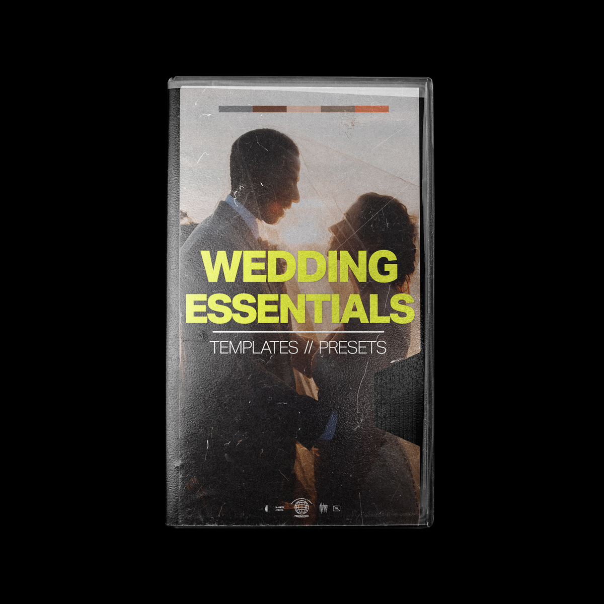 婚礼LUT调色预设10个含5种强度 专业合同时间线模板 胶片颗粒漏光4K叠加视频后期素材 TropicColour - WEDDING ESSENTIALS