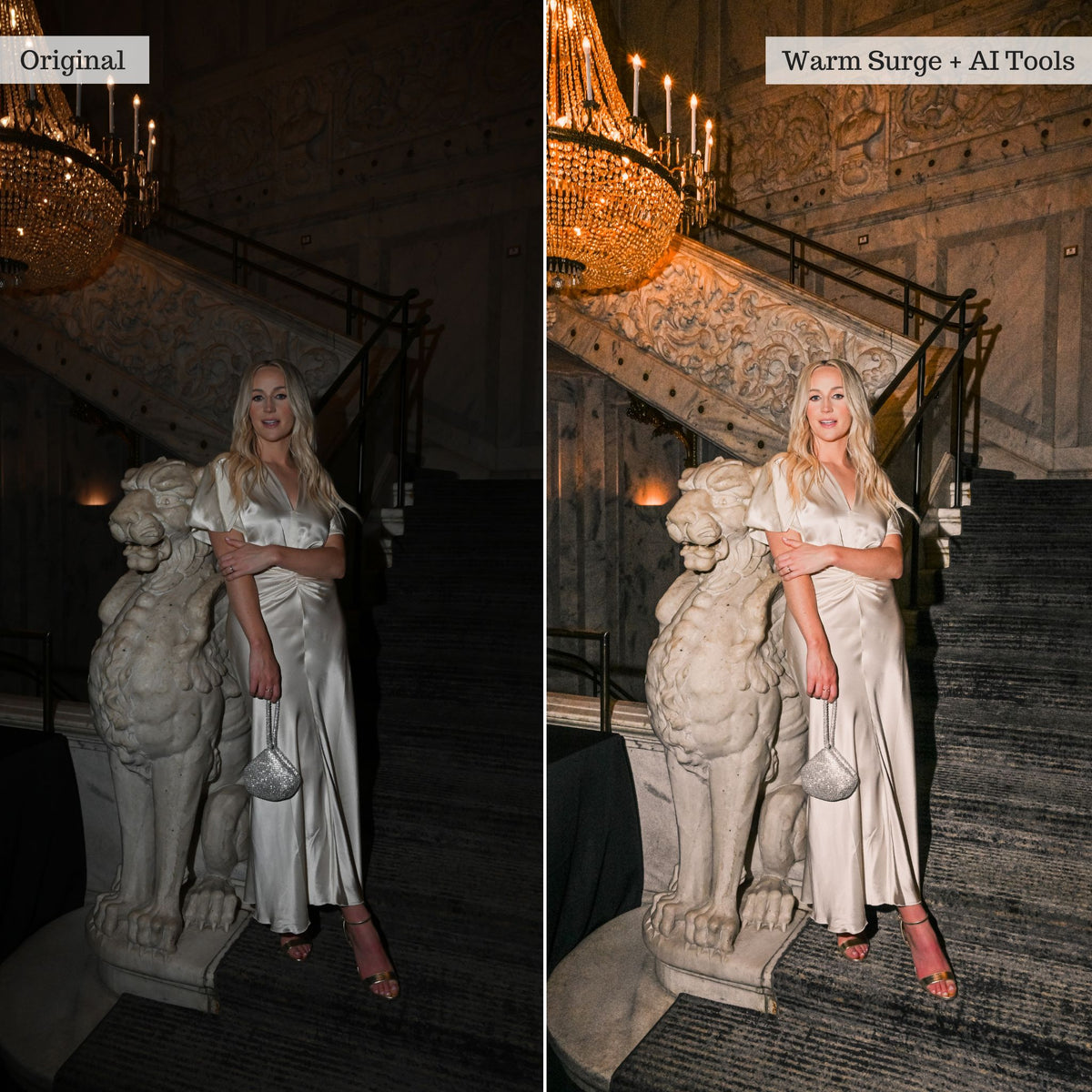 Luxe Direct Flash婚礼摄影Lightroom预设 30款直闪风格与AI工具 打造杂志感动态瞬间