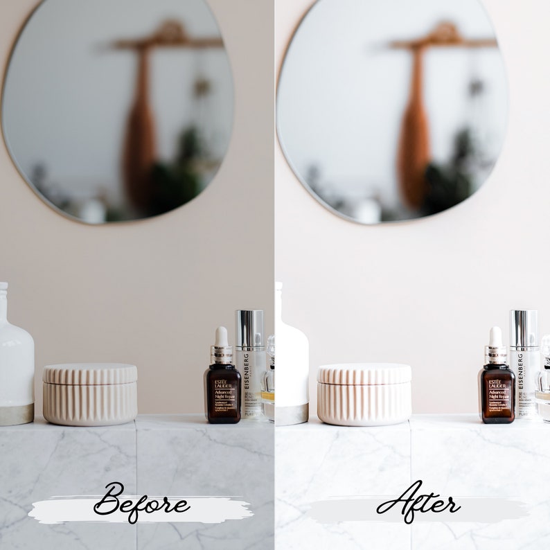 Lightroom预设 白色干净通透滤镜 10个手机DNG+电脑XMP预设 网红博主同款调色包