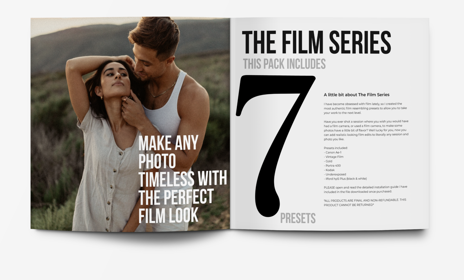 复古怀旧电影风人像调色预设 电影感人像LR调色预设素材 Mark Deleon Euphoria Presets