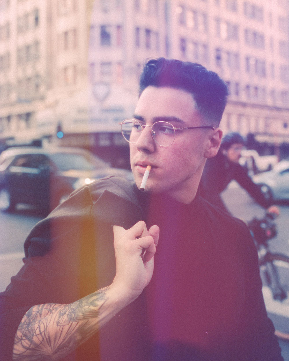 彩色胶片烧痕漏光素材 100+款6K高清JPEG纹理 PS/PR/AE/FCPX/达芬奇设计视频后期素材 Sickboat - Color Photo Film Burn Images + Light Leaks (6K)