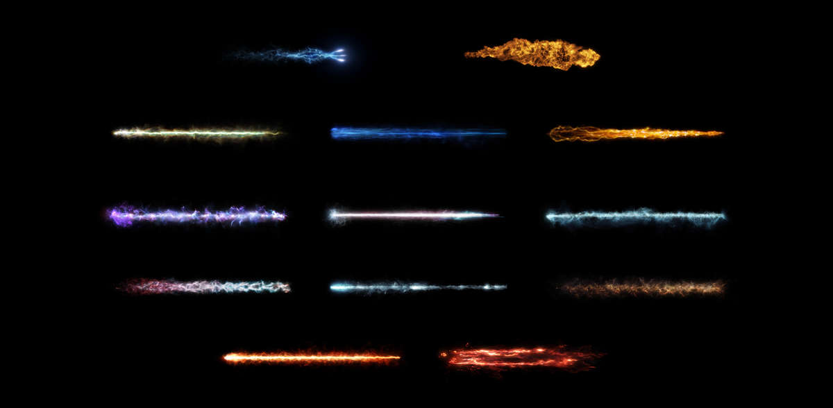 Extinction科幻武器视觉特效资产包 100+款4K/1080p能量电击枪火VFX素材 PR/AE通用 Triune Digital - Extinction: Sci-Fi Weapons VFX Assets