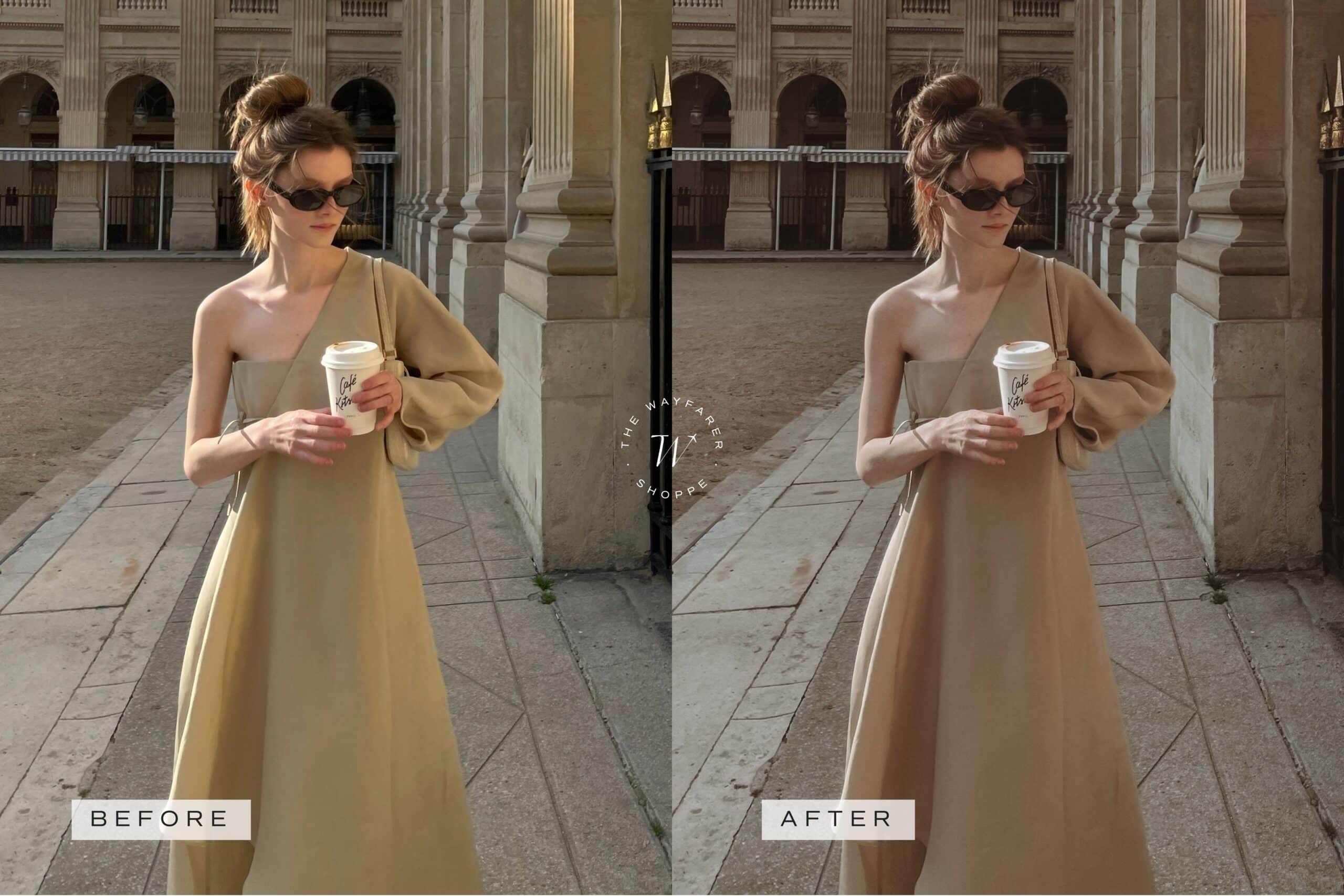 网红博主Lightroom预设 5款奢华情绪滤镜 支持手机与电脑LR 时尚旅行生活方式摄影