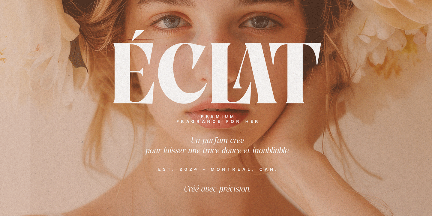 Pure Motif精致衬线字体家族18款字重 高对比优雅适合高端品牌包装编辑设计OTF/TTF MyFonts - Pure Motif Font Family - 18 Fonts