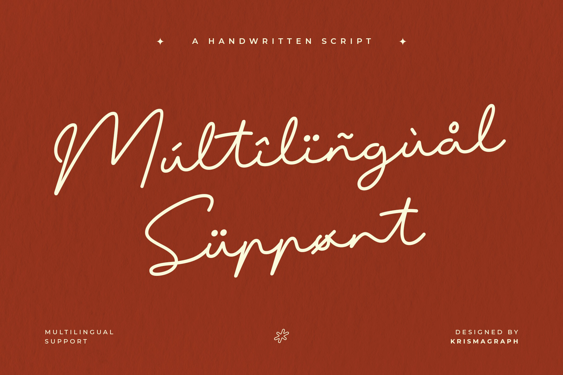 Bentang Rogu Font 手写字体